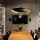 Nordic post-modern restaurant chandelier designer creative art flying saucer living room lamp simple model room cafe lamp