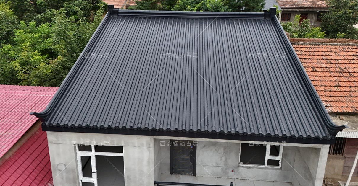 自建房仿古铝瓦