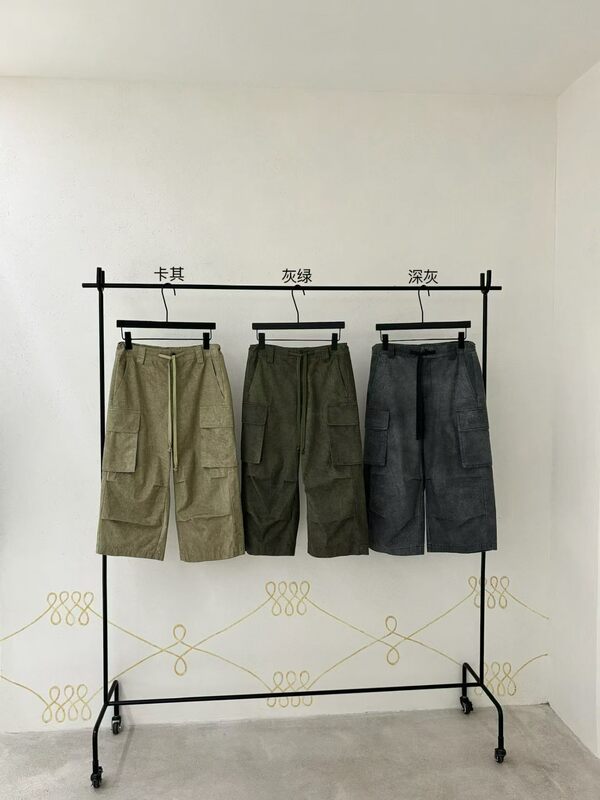 Helloseptember Modified Leg Shape, Vintage-Style Capri Pants for Women, New Summer Casual Cropped Pants V60863 Helloseptember Modified Leg Shape, Vintage-Style Capri Pants for Women, New Summer Casual Cropped Pants V60863