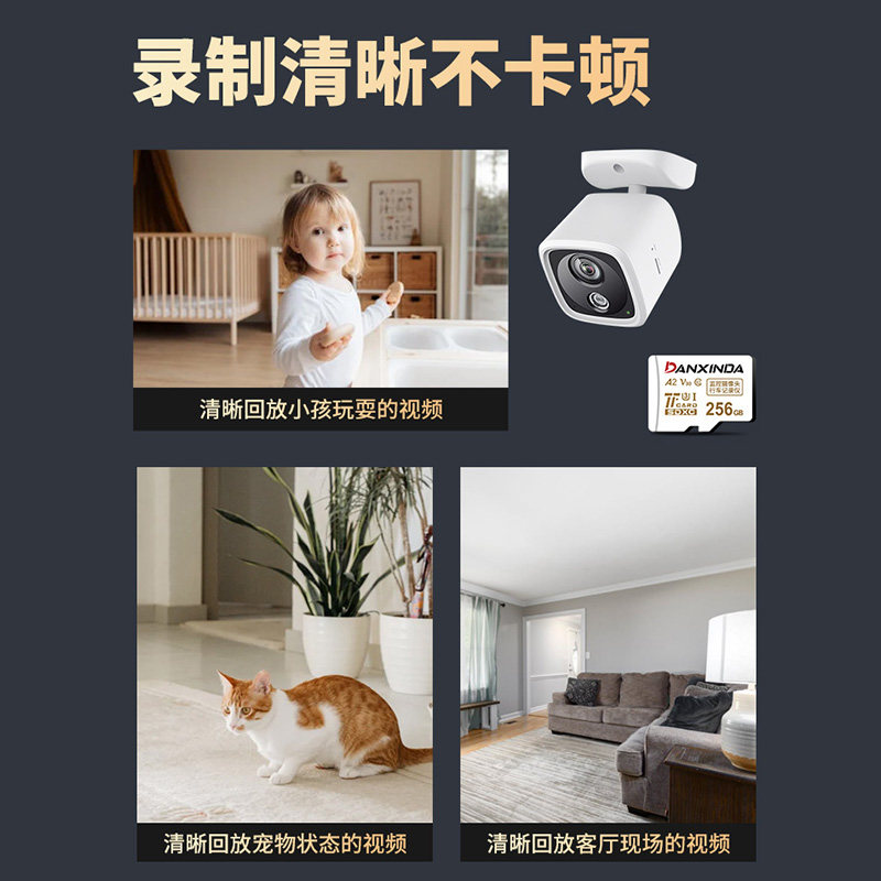 Suitable for Xiaomi Surveillance Camera Sd Memory Card 256g Storage Card Internal Memory Card Photography Loop Universal