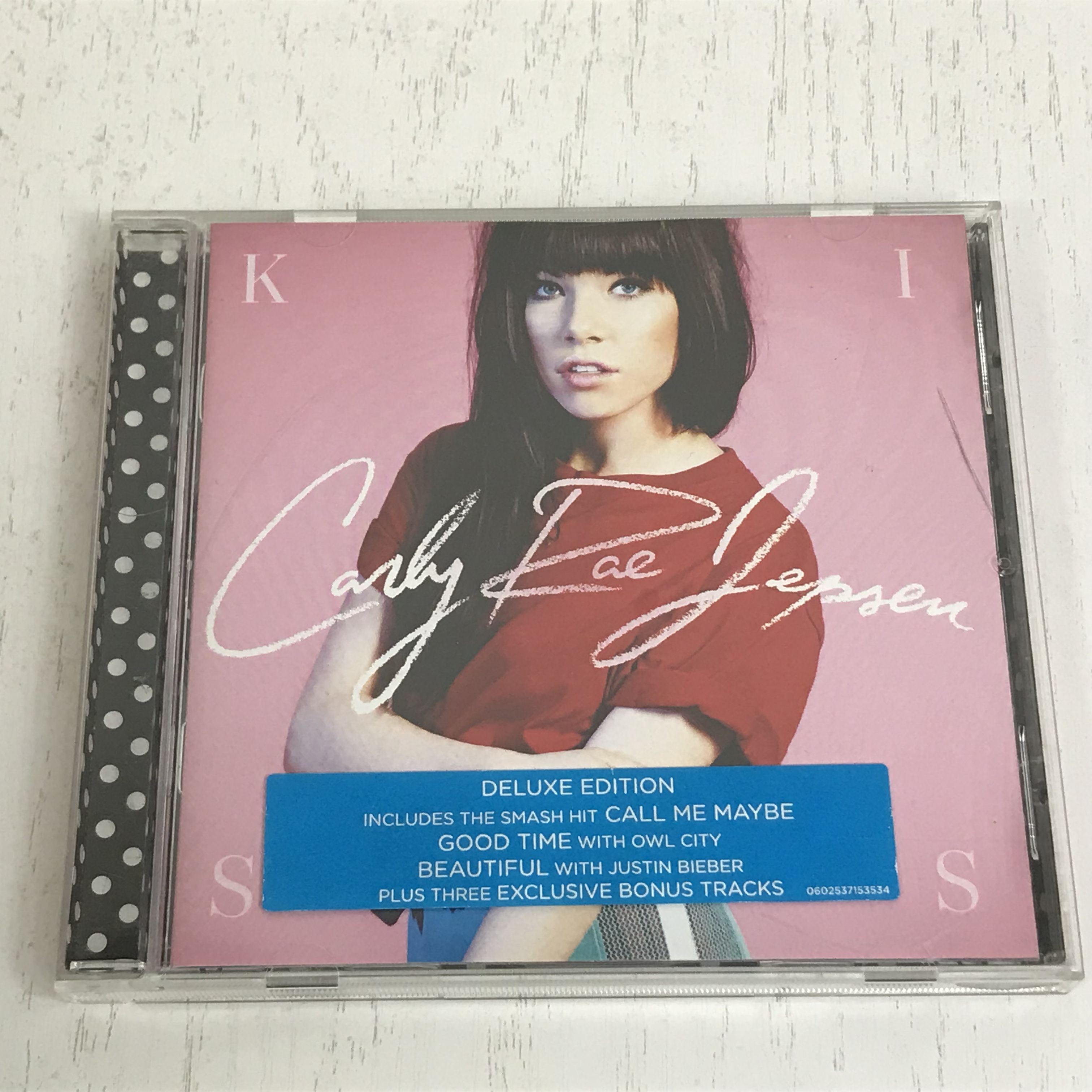 Европейский диск Carly Rae Jepsen Kiss нераспечатан Изображение 1