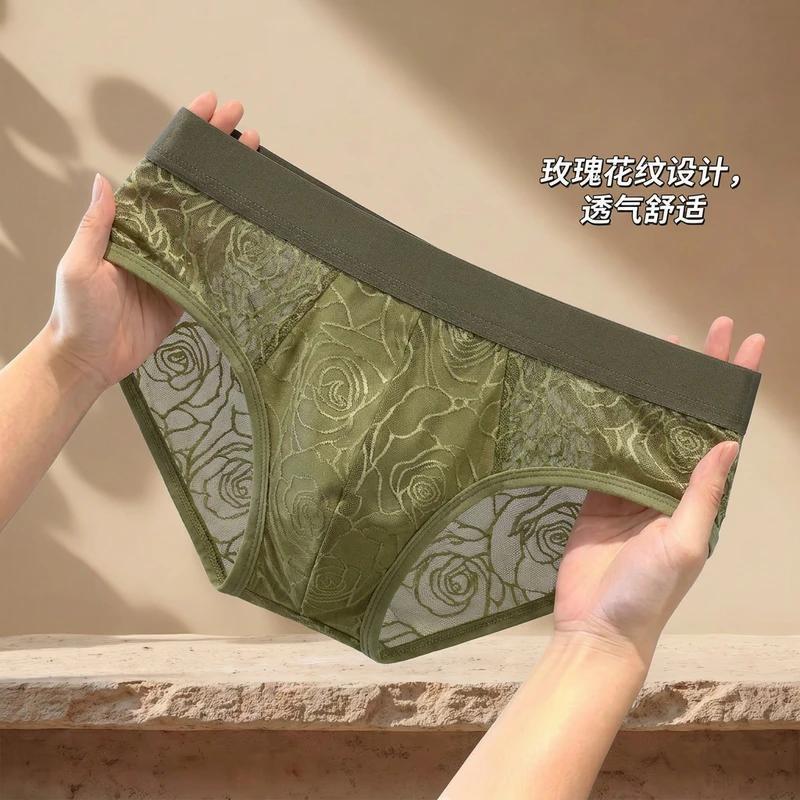 2026 New Men's Underwear Summer Thin Briefs Sexy Briefs