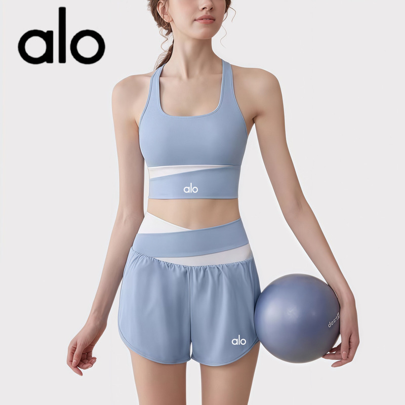Aio Sports Bra for Women, Shockproof Running Fitness Bra, Yoga Wear, Pilates Top, Vest, Sports Suit