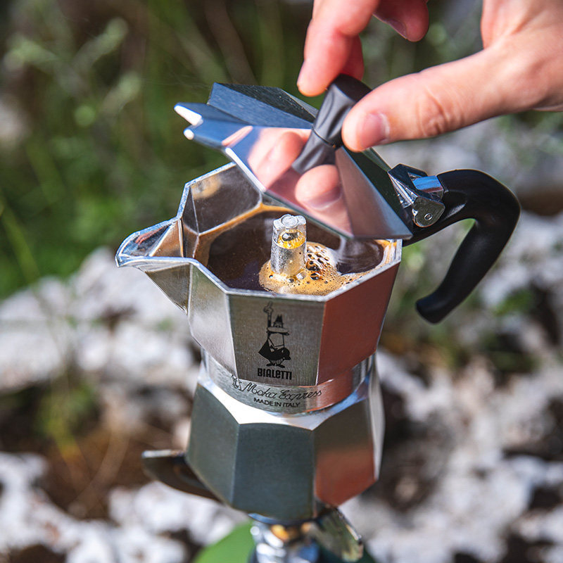 Bialetti Classic Moka Pot Home Coffee Maker Italian Style Outdoor Portable Coffee Set Extraction
