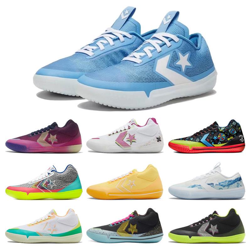 Star Pro Bb Evo Low-Top Basketball Shoes North Carolina Blue Unisex Casual Shoes Practical Sports Shoes Combat Boots