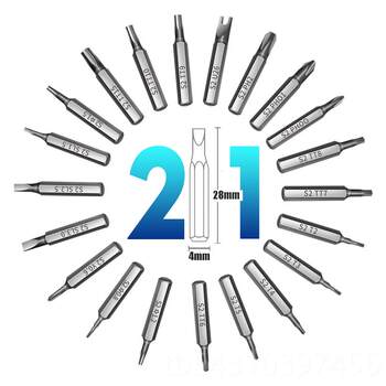 Genuine set of wanji kebao eye small screwdriver for apple mobile phone laptop computer disassembly and repair tools mirror and clock