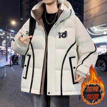 Woodpecker Men's Winter Jacket 2025 New Thickened Cold-Proof Cotton Coat Men's Warm Cotton Clothing Men's Winter Coat