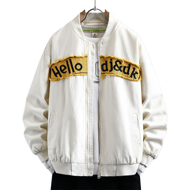 Woodpecker Trendy Brand New Unisex Patchwork Warm Loose Cotton Jacket Men's Coat Couple's Baseball Cotton Jacket