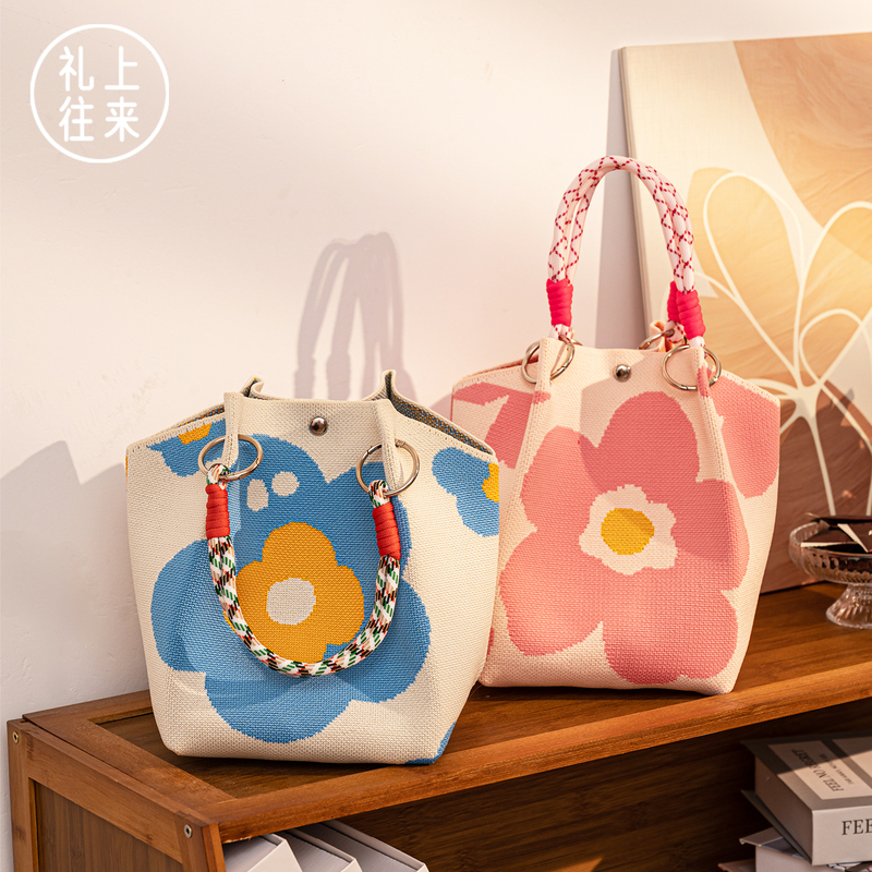 Handbag Souvenir for Female Bridesmaids, Niche High-End Practical Small Gift Bag, Wedding Return Gift Empty Box