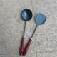 Authentic Zhangqiu Iron Spatula, Iron Spoon, Egg Dumpling Spatula for Home Cooking, Traditional Small Spatula, Non-Coated, Handmade Iron Spatula for Iron Pots