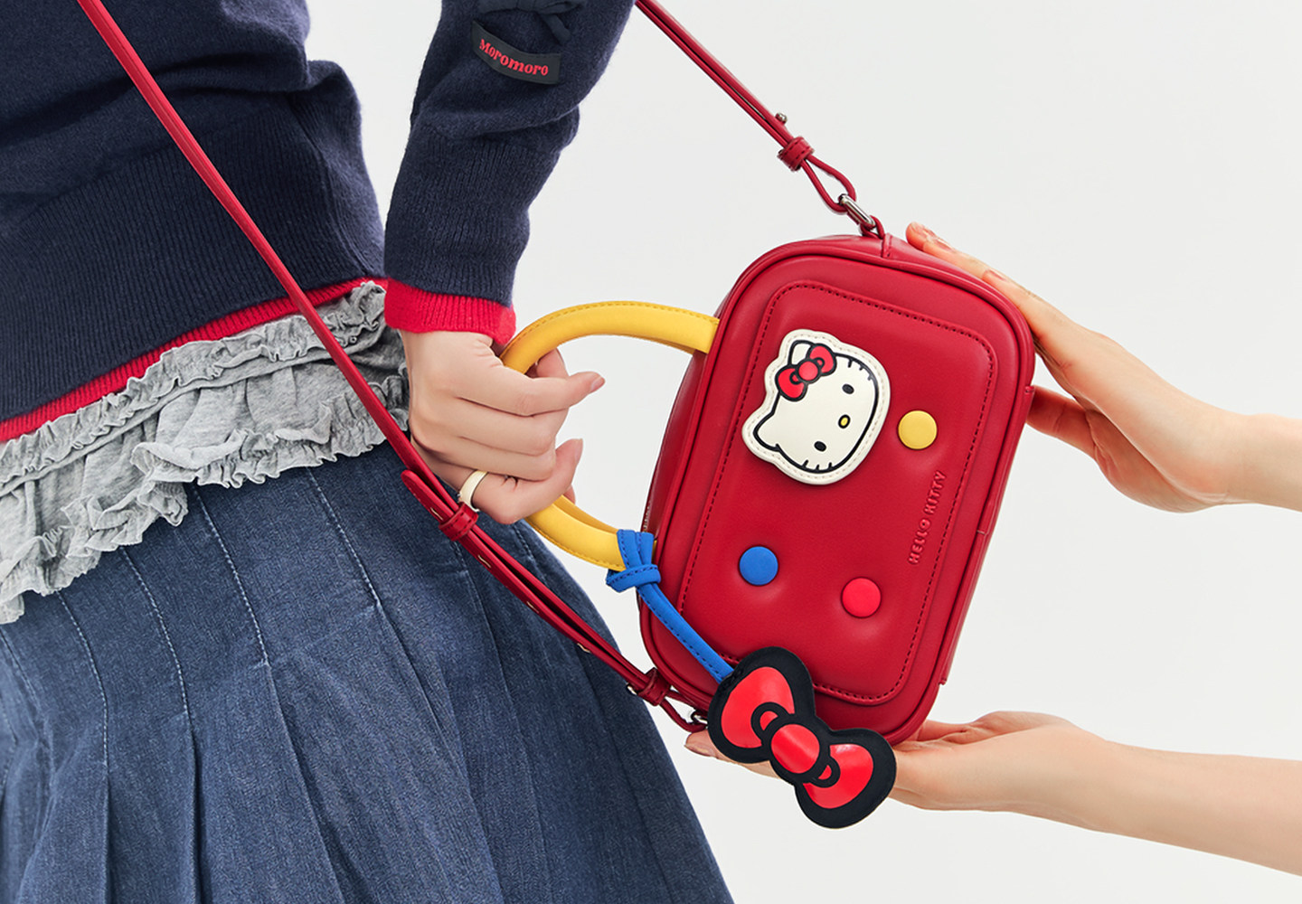TOUTOU Faux Leather Magnetic Snap Shoulder Bag