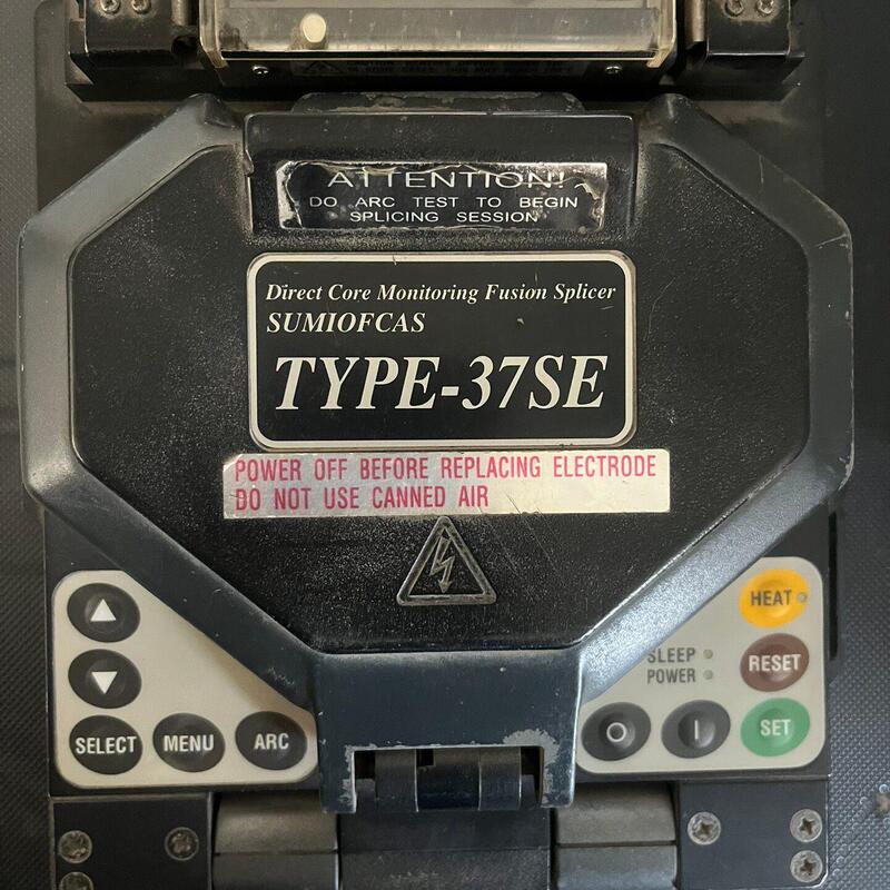 Type-37Se Sumitomo Fiber Optic Splicing Machine, Optical Cable Splicing Industrial Equipment, Negotiation and Maintenance