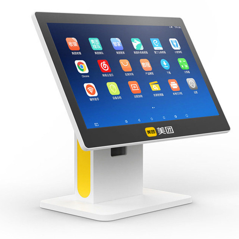 Meituan cash register all-in-one f catering cashier system single and double screen fast food cold drink point stand-alone milk tea shop dedicated