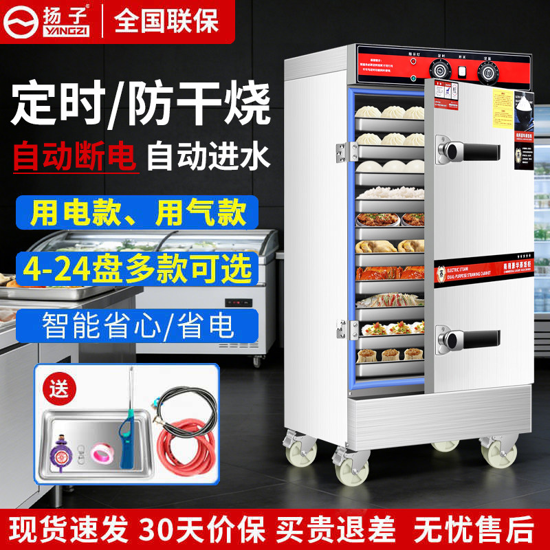 Yangzi Rice Steaming Cabinet, Commercial Electric Steamer, Steamed Bun Oven, Small Rice Steamer, Steamed Buns and Rice Special Rice Steamer Truck, Quanzhidong
