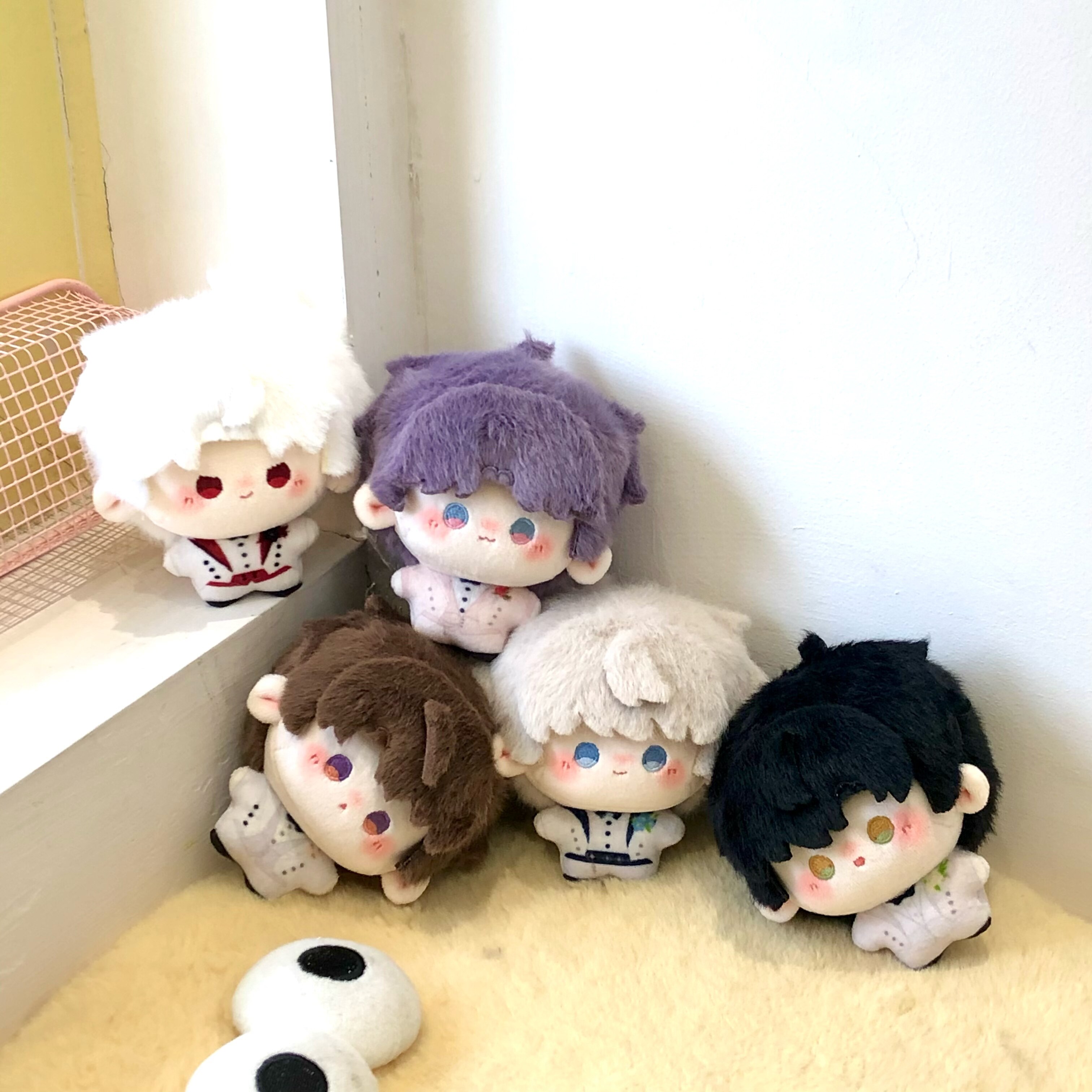 Love and Deepspace Fan-Made 3.94 in Printed Plush Dolls