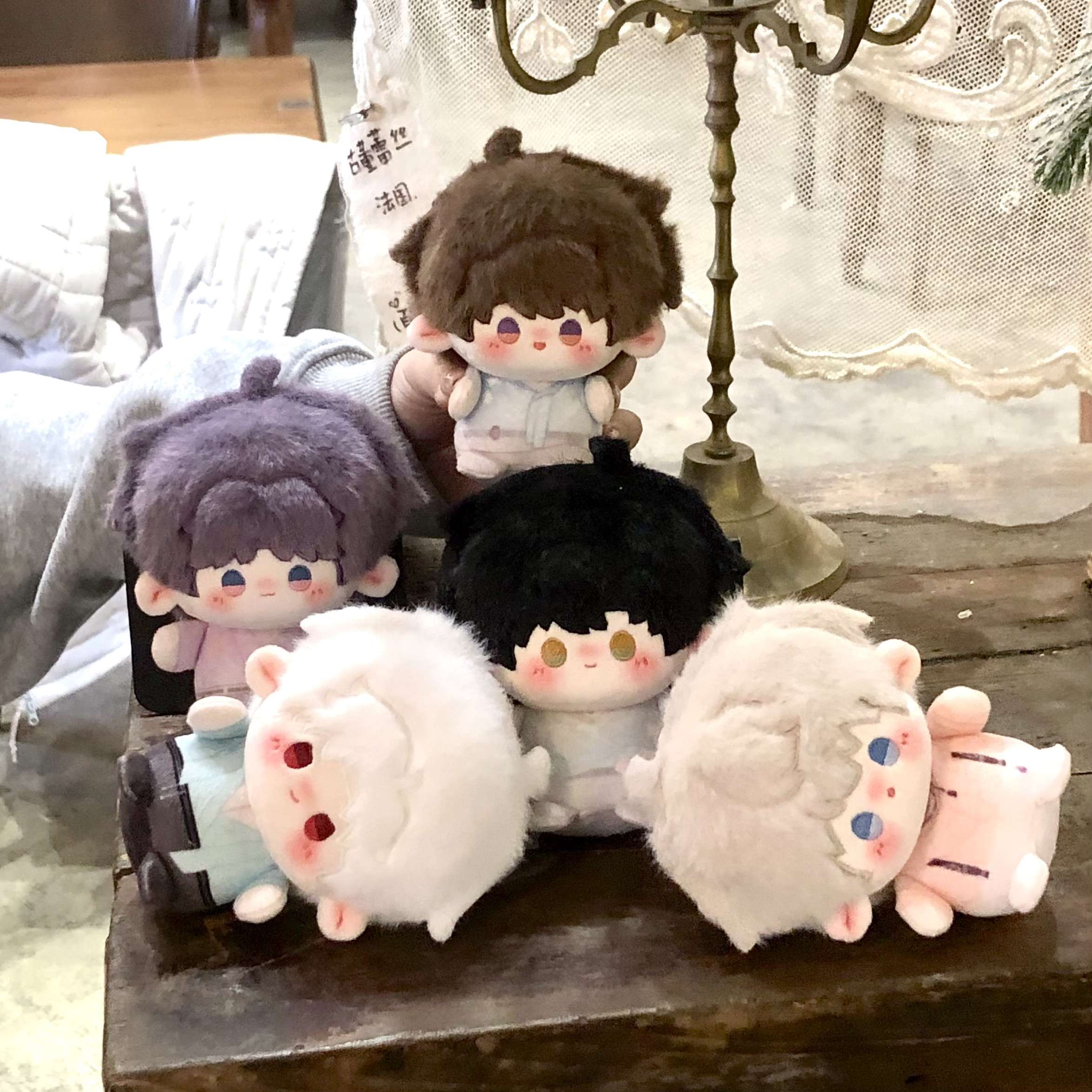 Love and Deepspace Fan-Made 3.94 in Mondo-Body Plush Dolls