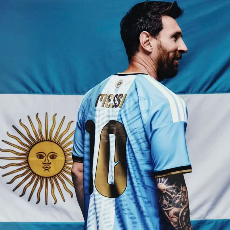 Authentic 2026 Argentina Messi Retirement Jersey Messi National Team Farewell Game Commemorative Edition Player Version Football Uniform Authentic 2026 Argentina Messi Retirement Jersey Messi National Team Farewell Game Commemorative Edition Player Version Football Uniform