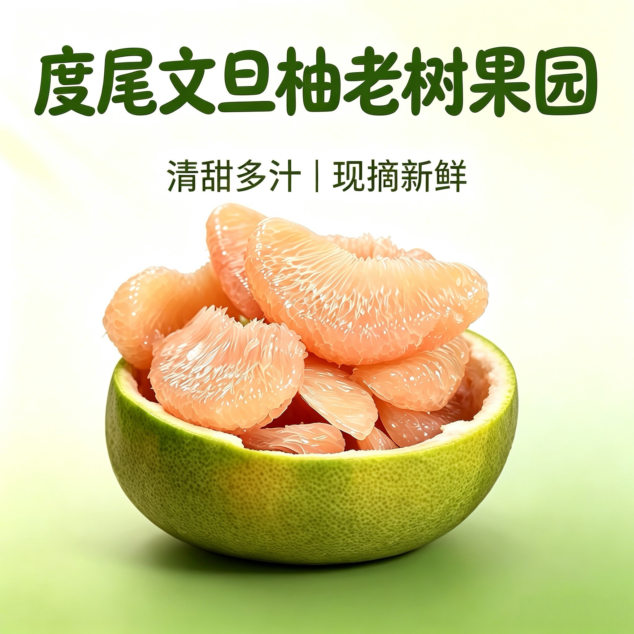 度尾文旦柚老树果园总店