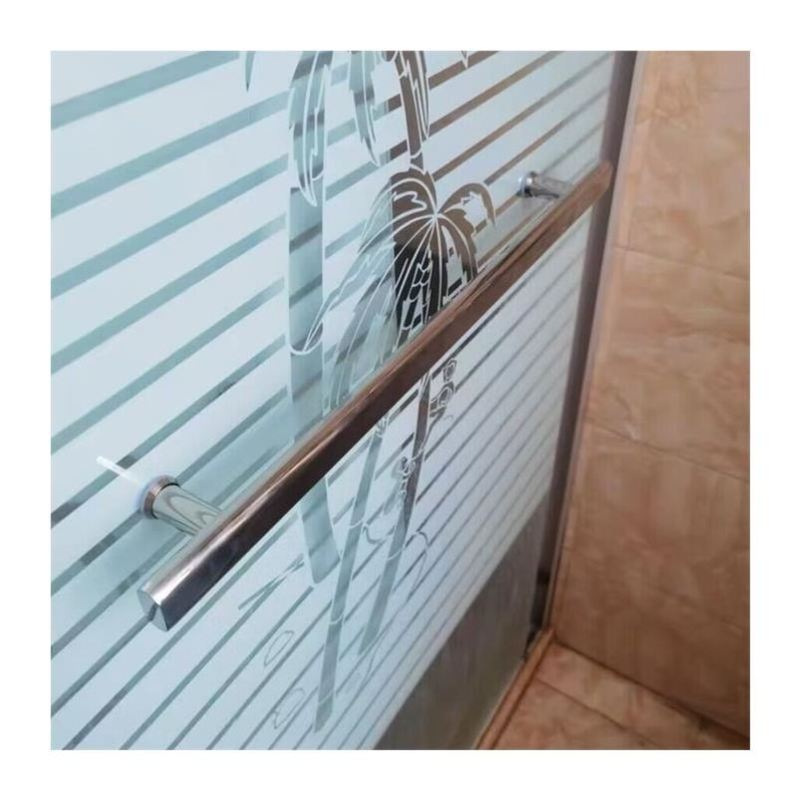 Shower Room Handle, Bathroom Glass Door Handle, Sliding Door Handle, Toilet Handle, 304 Stainless Steel 440