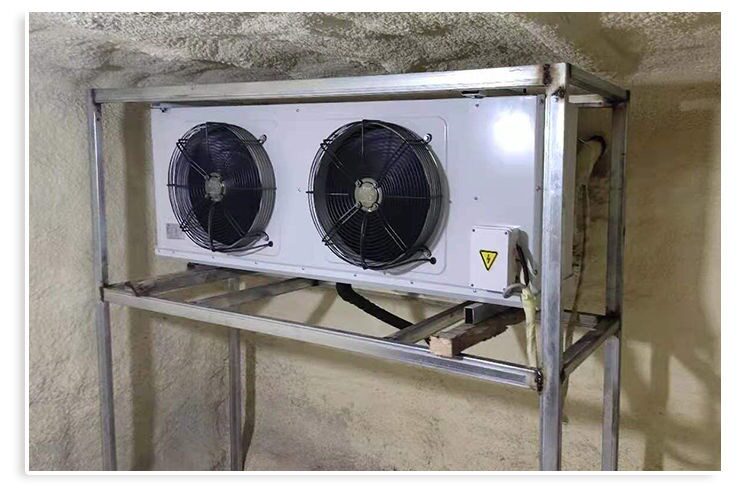 冷库制冷机组全套设备小型家用保鲜冷藏冷冻库冷风机风冷水冷机(图15)