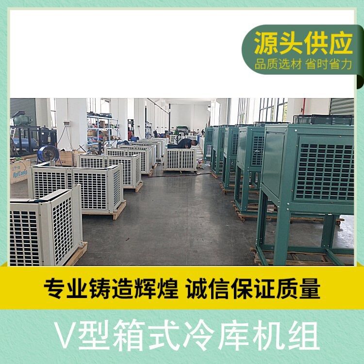 V型箱式冷库机组 丹佛斯涡旋风冷制冷设备 25匹压缩机 CH290A4BBA(pic13)