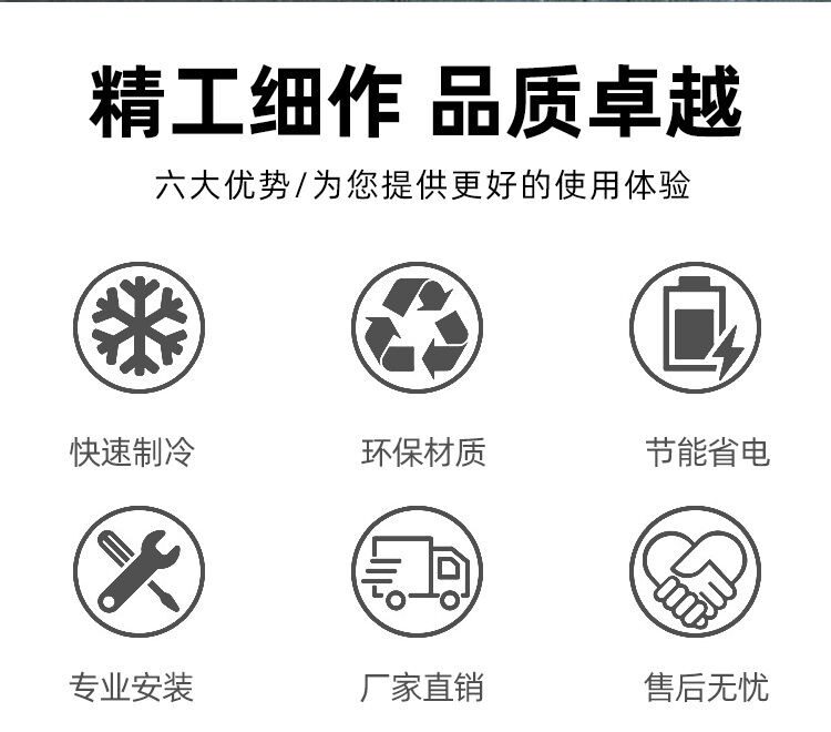 冷库制冷机组全套设备小型家用保鲜冷藏冷冻库冷风机风冷水冷机(图4)