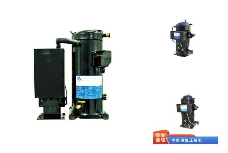 沈一冷半封闭涡旋制冷压缩机 VLB18.3L-T21 6匹 带喷液低温冷冻机(图4)