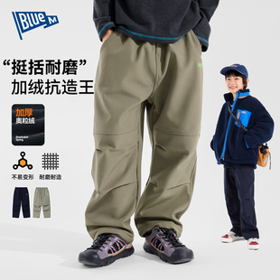 【Bluem】杜邦三防儿童加绒工装裤