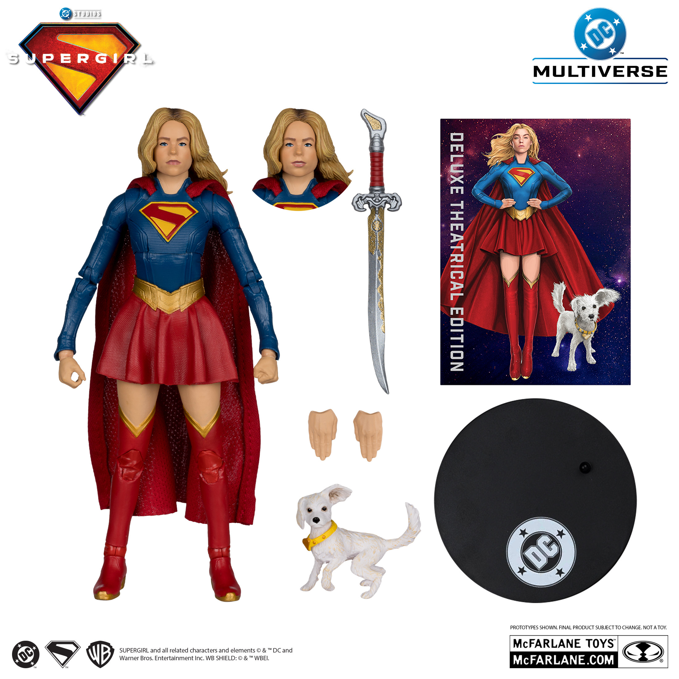 In Stock McFarlane Supergirl Movie Lobo Supergirl Villain 1/10