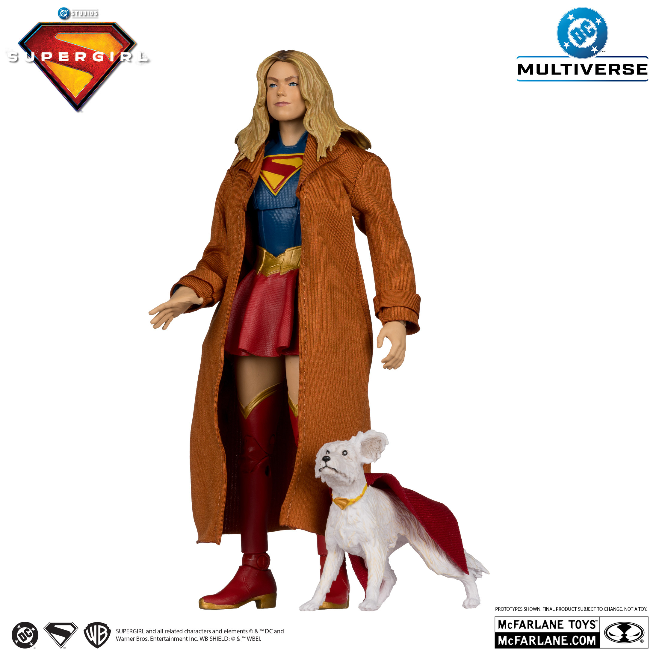 In Stock McFarlane Supergirl Movie Lobo Supergirl Villain 1/10