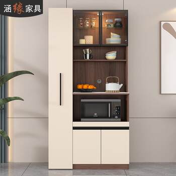 Modern simple dining side cabinet wine cabinet wall integrated storage cabinet kitchen cabinet cupboard storage tea cabinet 7g291