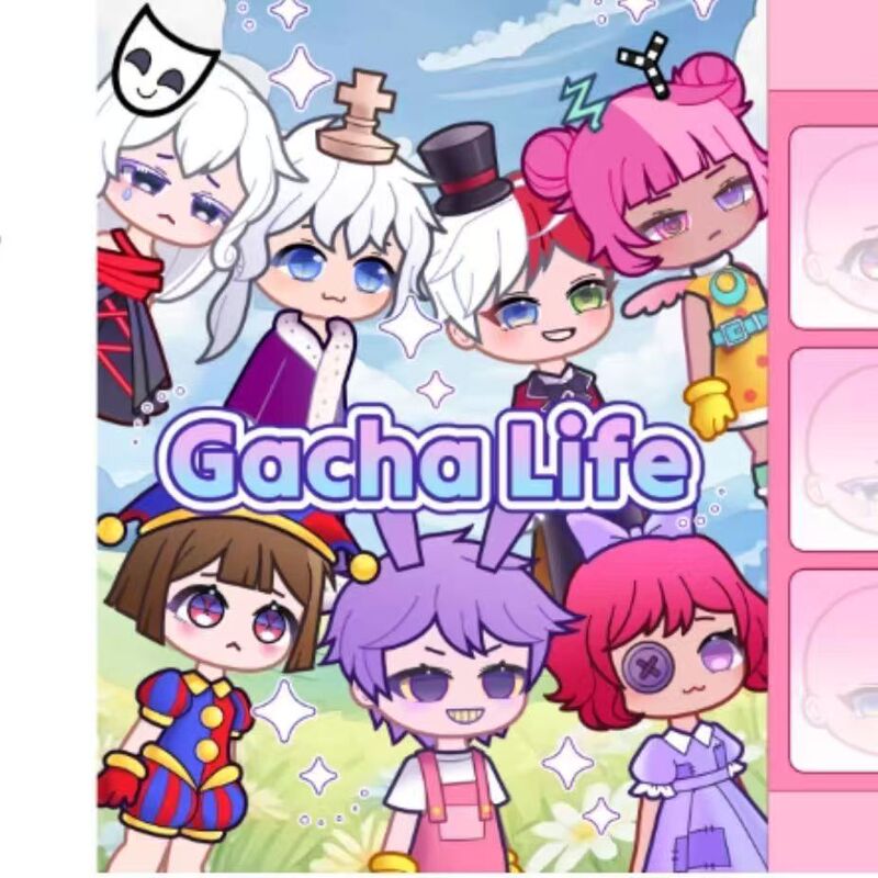 Gashapon Life Magic Numbers Circus DIY Quiet Book No-Cut Handmade DIY Character Dress-Up Sticker Book Gashapon Life Magic Numbers Circus DIY Quiet Book No-Cut Handmade DIY Character Dress-Up Sticker Book