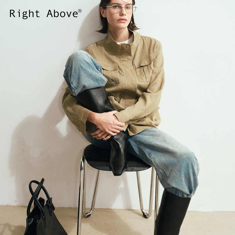 Right Above 100% Washed Linen Double-Layer Drawstring American-Style Autumn Vintage Hunting Jacket Workwear Coat Right Above 100% Washed Linen Double-Layer Drawstring American-Style Autumn Vintage Hunting Jacket Workwear Coat