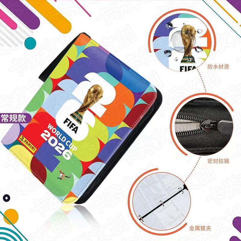 2026 World Cup Cristiano Ronaldo, Lionel Messi, Neymar, Mbappé, Yarmar, Haaland Football Star Trading Card Album Storage Book 2026 World Cup Cristiano Ronaldo, Lionel Messi, Neymar, Mbappé, Yarmar, Haaland Football Star Trading Card Album Storage Book