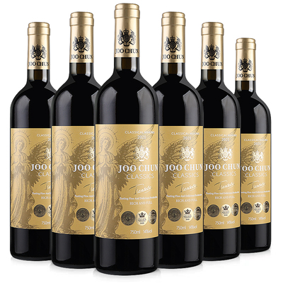 珠淳珍藏干红葡萄酒红酒整箱6瓶装14度节日送礼正品官方旗舰店！4