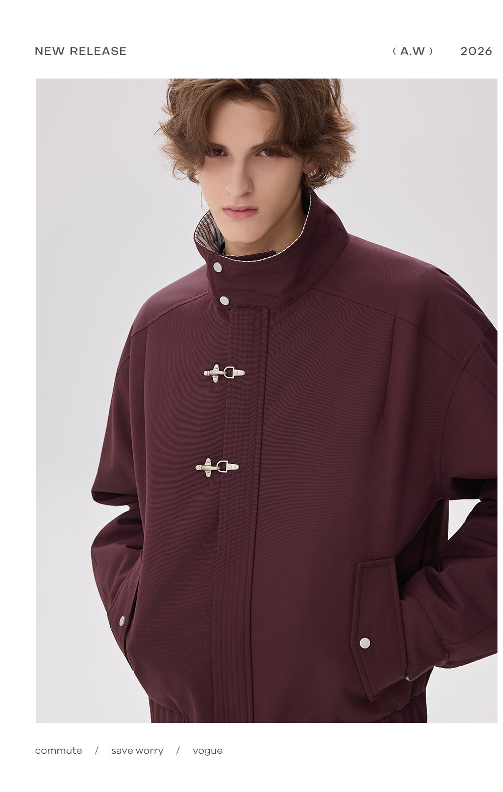CHOR Khaki Buckle Down Jacket