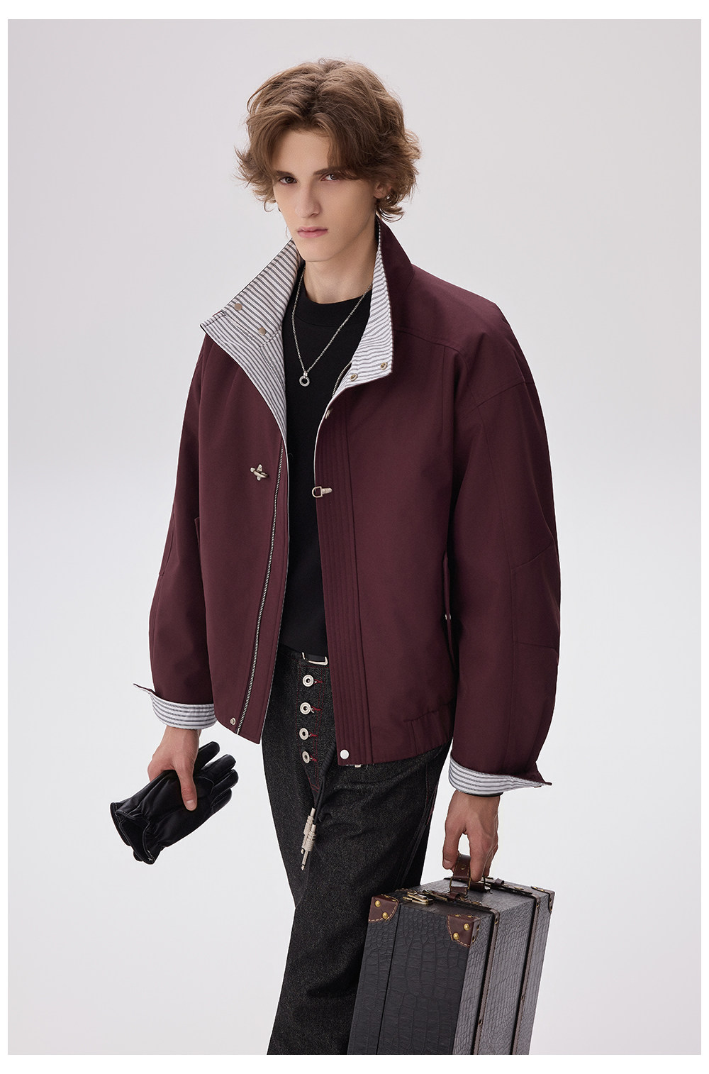 CHOR Khaki Buckle Down Jacket