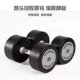 Commercial Pure Steel Dumbbells with Pev Rubber Coating, Gym-Specific Equipment for Men and Women, Home-Use Integrated Round-Head Dumbbell Set