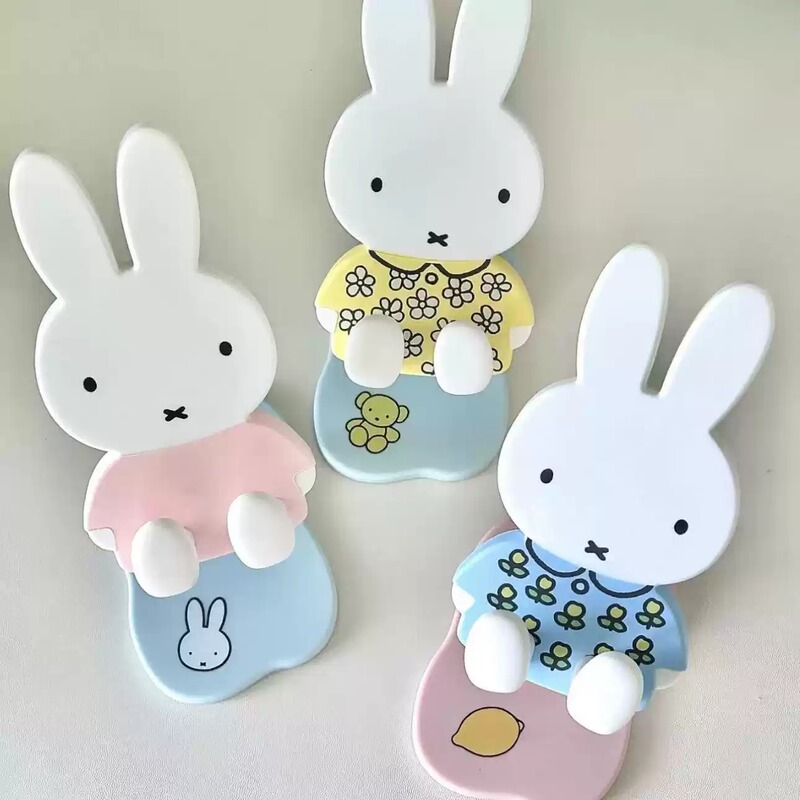Creative New Trendy Product, Cute Miffy Rabbit Foldable Stand for Desktop Ipad, Mobile Phone, Tablet Stand, Souvenir Gift Creative New Trendy Product, Cute Miffy Rabbit Foldable Stand for Desktop Ipad, Mobile Phone, Tablet Stand, Souvenir Gift