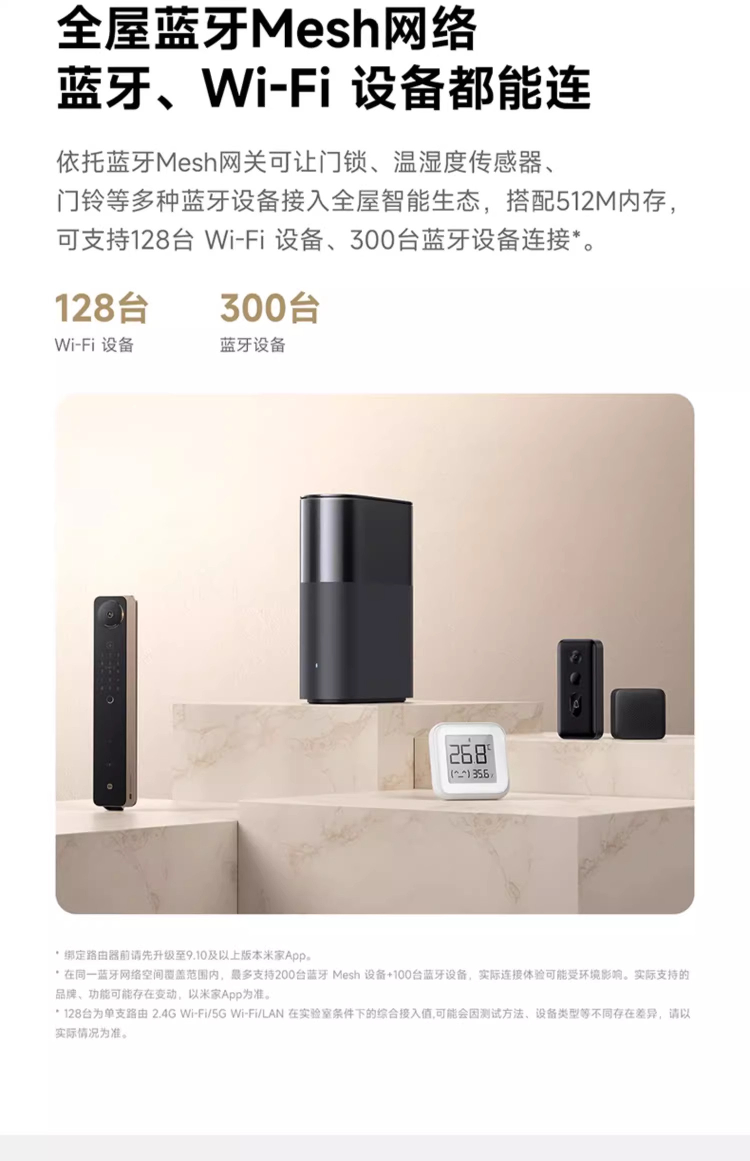 Распределенный маршрутизатор 补15%|小米xiaomi全屋路由 be3600pro米家智能联动蓝牙网关全屋全覆盖信号高速稳定无死角家用全屋wifi路由器 MIUI