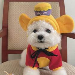 Spring & Fall New arrival Dog Sweatshirt Winnie the Pooh Variant Thin Cat Halloween Small Size Dogs Pet Clothes