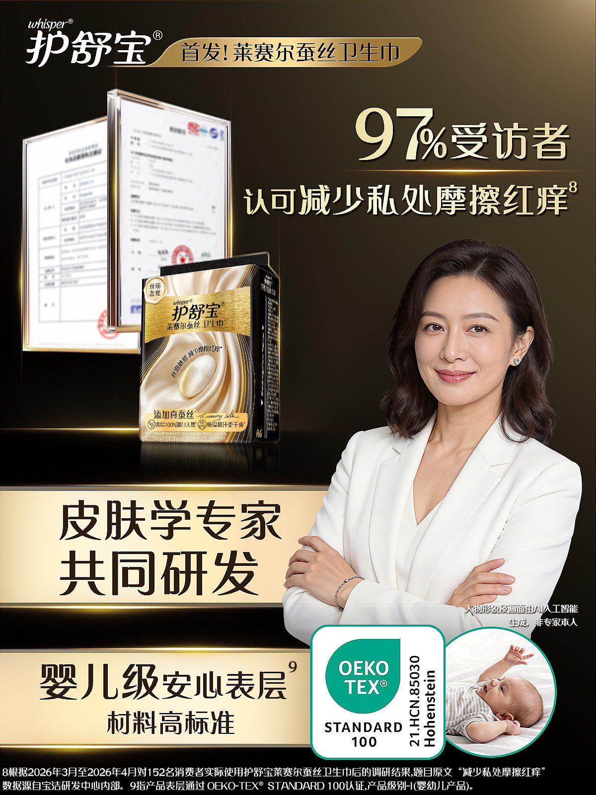 安享好物 安享B级卫生巾-护舒宝蚕丝 240卫生巾 国标