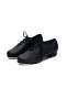 Sansha Sansha roasted leather tap dance shoes two-soled black lace-up adult shoes women's genuine leather teacher shoes