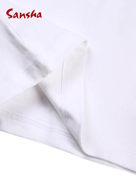 Sansha Sansha ballet dance clothes boys and girls training clothes men's long-sleeved T-shirt cotton Lycra top basic training clothes
