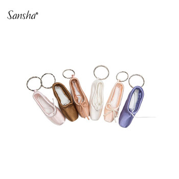 Sansha Ballet Pointe Shoes Small Accessories Mini Shoes Yoga Fitness Dance Keychain Pendant