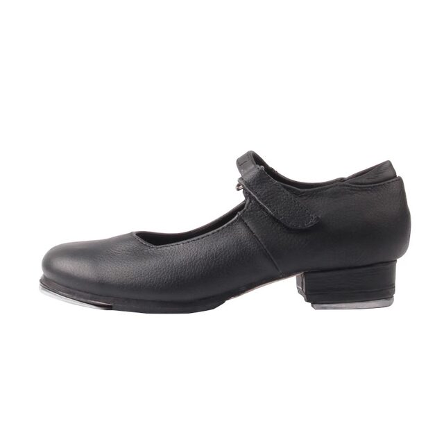 Sansha Sansha children's genuine leather tap dance shoes for men and women, children's magic buckle high-end dance shoes