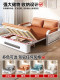 Sofa Bed Foldable Dual-Use 2025 New Model Single Bed Integrated Living Room Balcony Bed Small Apartment Multifunctional Retractable Bed