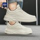 Heilan Home Luxury American-Style Men's Shoes 2026 New Versatile Trendy Thick-Soled White Sneakers Genuine Leather Sports Shoes with Soft Soles
