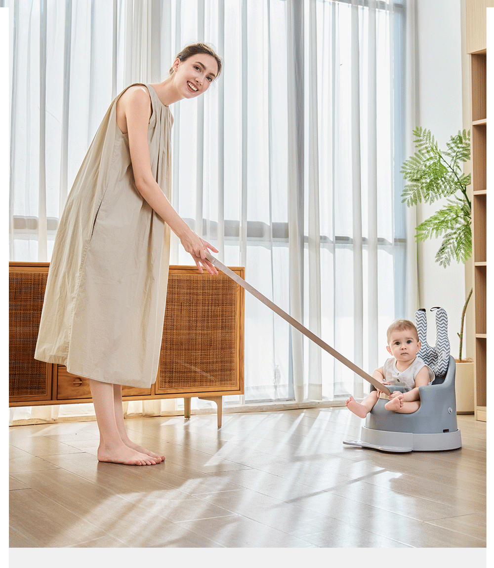 Кресло, Наука 塔塔熊婴儿学坐椅宝宝餐椅二合一溜溜车吃饭餐桌椅座椅不伤脊柱