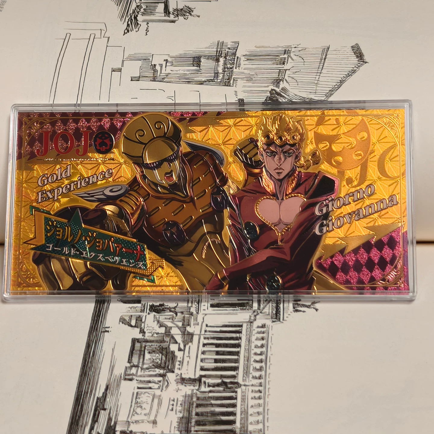 Карты периферии JOJO, карты преломления, Джотаро Диокони, Яманоро периферийные аниме-карты в качестве подарков одноклассникам
